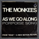 Vtg. The Monkees “Porpoise Song/As We Go Along” 45 Vinyl, Colgems 66-1031 w/ Dust Sleeve