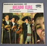 Vtg. Mariachi Nacional de Arcadio Elias EP 45 Vinyl, Peerless EPP 755 w/ Dust Sleeve