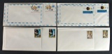 Lot UNPA 1967, '68, '69 Souvenir Folders, Stamps, & Envelopes, Mostly Mostly Unused