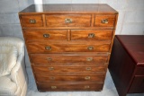 Fine Thomasville Campaign Style Dresser Chest