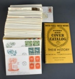 Lot of Approx. 160 (1950s through 1960s) USPS & UNPA First Day Covers & Catalog