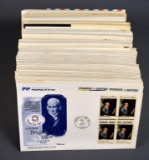 Lot of Approx. 175 (1975) USPS First Day Covers