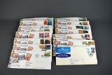 Lot of UNPA Philatelic Mailings with Stamps/Envelopes from late 1990s-2000s