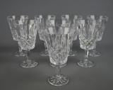 Set 8 Shannon Genuine Lead (24%) Crystal Royal Kendall Collection Footed Tumblers