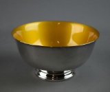 Enameled Reed & Barton #1120 Silver Plate Bowl in Excellent Condition