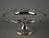 Gorham #YC1347 Silver Plate Footed Tazza Server in Excellent Condition