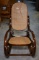 Bentwood Caned Seat & Back Rocker Rocking Chair