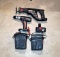 Lot of Five Craftsman Tools :Reciprocating Saw, Drill Driver, Two Class 2 Rechargers