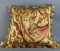Beautiful Embroidered Floral 18” Accent Pillow