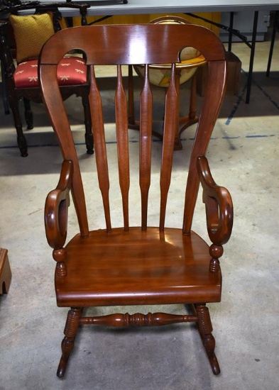 Classic Rock Maple Concord Style Rocker / Rocking Chair
