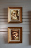 Roy Austin (English-Canadian, 1910-97), Two (2) Bearded Men Portraits, Oil on Canvas, Gilded Frames