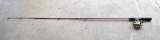 Durango Shakespeare 66” Fishing Pole w/ Shiman Solstace 2000FE Reel