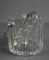 Baccarat France Crystal Ice Bucket w/ Tongs