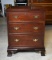 Fine Vintage Craftique Chippendale Mahogany Nightstand (Lots 242 & 243 Match)