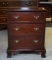 Fine Vintage Craftique Chippendale Mahogany Nightstand (Lots 242 & 243 Match)