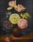 Contemporary Oil on Canvas, Floral Still Life, Signed Greenice