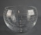 Attractive 8.5” Diam Glass Centerpiece Bowl / Vase