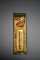 Vintage Advertising Metal Sign/Thermometer “Marvels Cigarettes Worth Crowing About”
