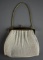 Vintage Whiting & Davis Co. White Metal Mesh Hand Bag