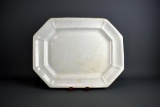 Antique 20” Wooliscroft Ironstone Platter