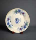 Antique W & C 10” Stone China Plate “Lily” Pattern