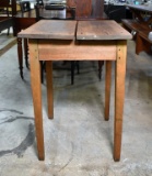Early 19th C. Southern Pine Work Table from Edgefield, SC