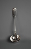 Antique (Late 19th C) Austrian 800 Silver 11.5” L Punch Ladle, 150 Grams