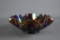 Vintage Amethyst / Purple Carnival Glass Bowl