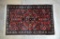 Beautiful Persian Hand-Knotted Area Rug; Red, Blue & Ivory