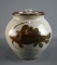 Diebbold Decorated Salt Glaze Stoneware Lidded Jar