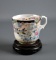Beautifully Hand Decorated Asian Mustache Cup