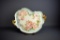 Gorgeous 16.6” L Hand Painted William Guerin Limoges Dresser Tray w/ Roses Motif