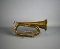Vintage Brass Military Bugle
