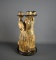 Little Mountain Pottery, Tryon, NC/ Claude Graves Three Light Candelabra