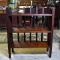 Vintage Craftsman Oak Small Bookshelf