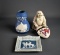 Lot of Four Ceramic/Porcelain Decorative Items