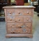 Light Wood Ivy Motif Diminutive Four Drawer Chest by Design South Furniture