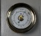 Bey-Berk International Wall Barometer, Polished Brass Case