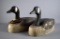 Two Vintage Herter's 11 x 19” L Canada Geese Decoys