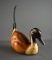 Hand Carved & Painted 16 x 13.5” L Wooden Duck Decoy by French Broad River Decoy Co., R. Livingston