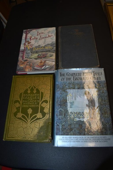 Lot of 4 Vtg. Titles: “Love, Ruby Lavender”, “The Modern Hymnal”, “Romantic Castles & Palaces” More