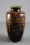 Fine Vintage 7” Cloisonne Enamel Vase