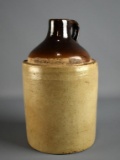 Antique Salt Glaze Stoneware 9.5” Whiskey Jug