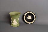 Lot of 2 Vintage Wedgwood Jasperware Items