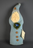 Folk Art Wool Santa by Luanne Caldwell Blankenship 2007