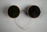 Antique Round Frame Sunglasses