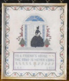 Framed Sampler by C. S. D.