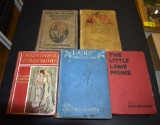 Lot of 5 Vtg. Titles: “The Kingdom of Slender Swords”, “Laddie”, “The Little Lame Prince” & More