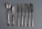 Lot of Seven Antique Silver Plate Utensils