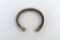 Sterling Silver Classic Cable Cuff Bracelet, “ATI” 925  Mexico